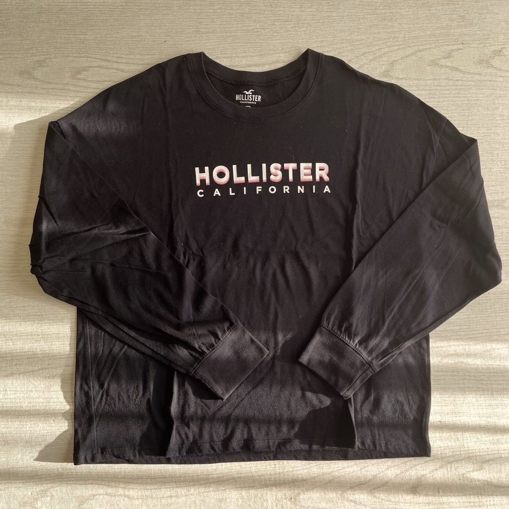 Hollister Black Long Sleeve Shirt